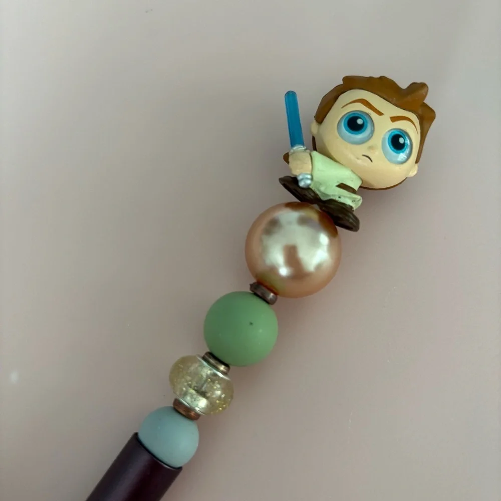 Disney Doorables: Star Wars: Obi-Wan Kenobi handmade beaded pen